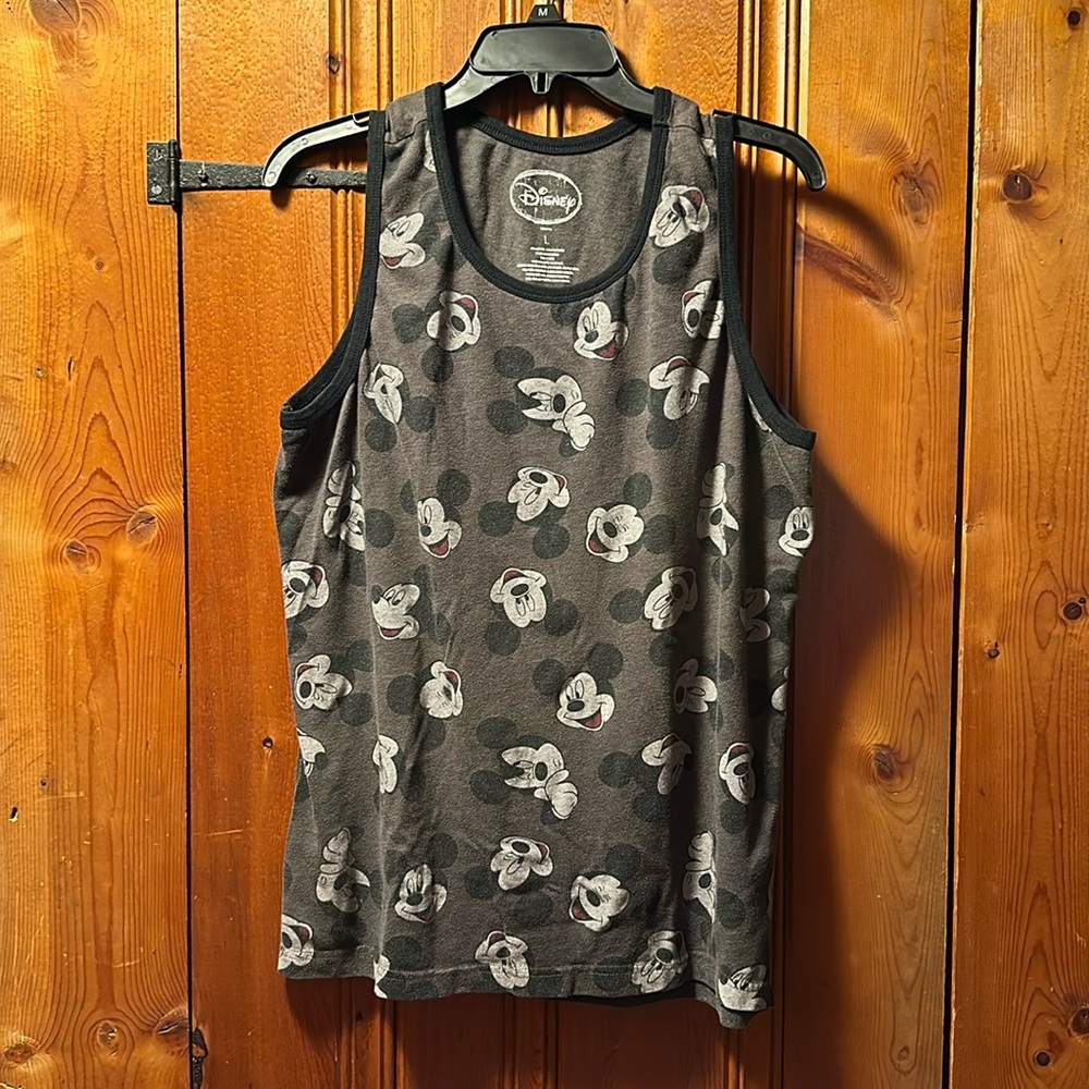 Men’s Large Disney Tank Top Mickey Mouse